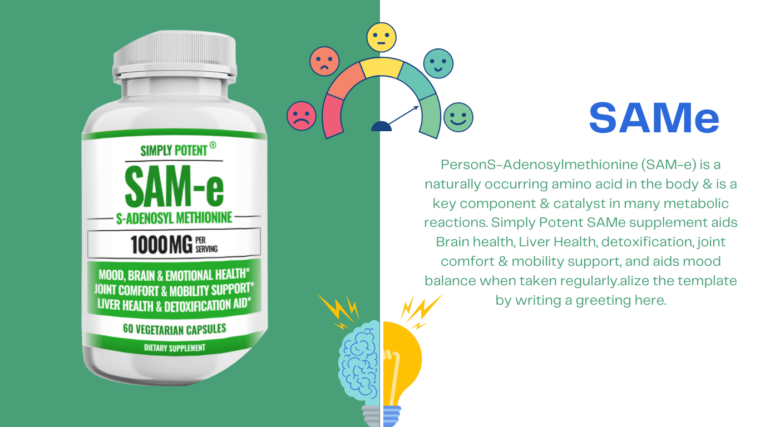 The Benefits of SAMe Health Supplements: Enhancing Mental and Physical Well-being  