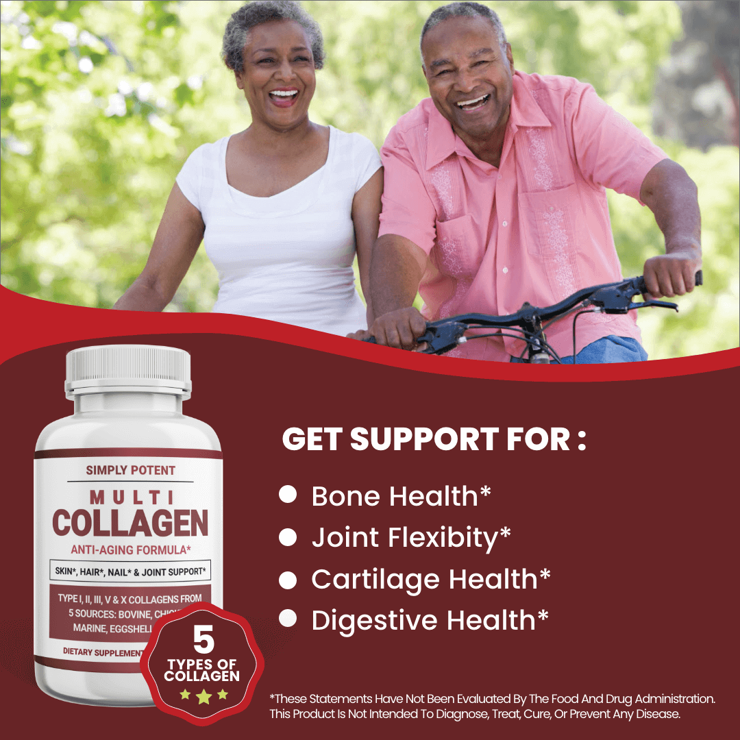 5 food protein sources of Simply Potent Multi Collagen Capsules