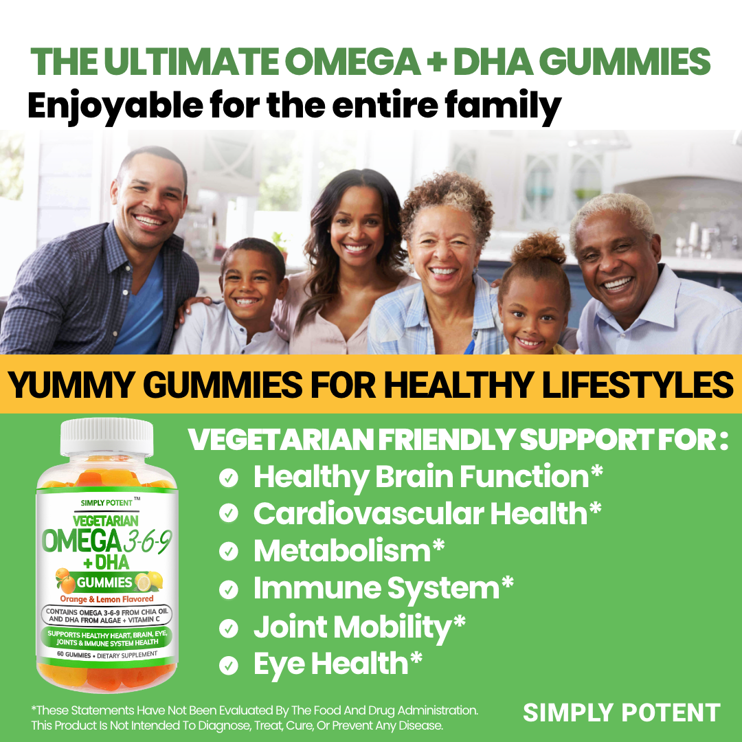Simply Potent Omega 3 Gummies for Healthy Lifestyle