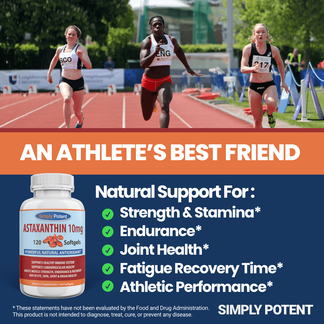 Astaxanthin supports brain health, eye, skin & cardiovascular health