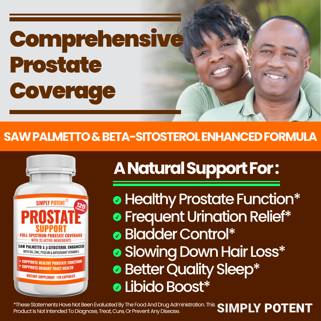 Prostate Support Supplements For Men Pills For Prostate Health Simply Potent 6387