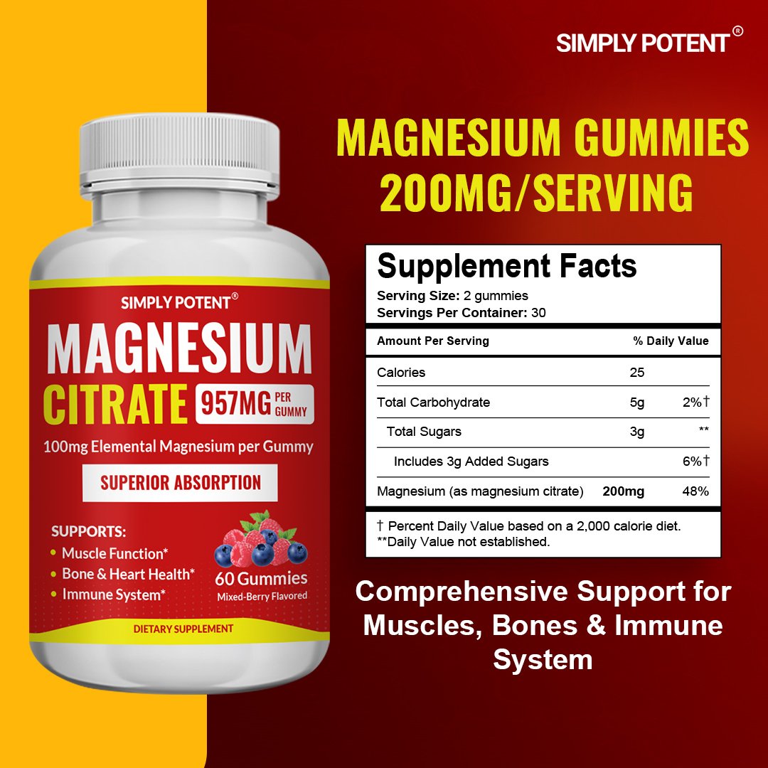 Magnesium Citrate Gummies