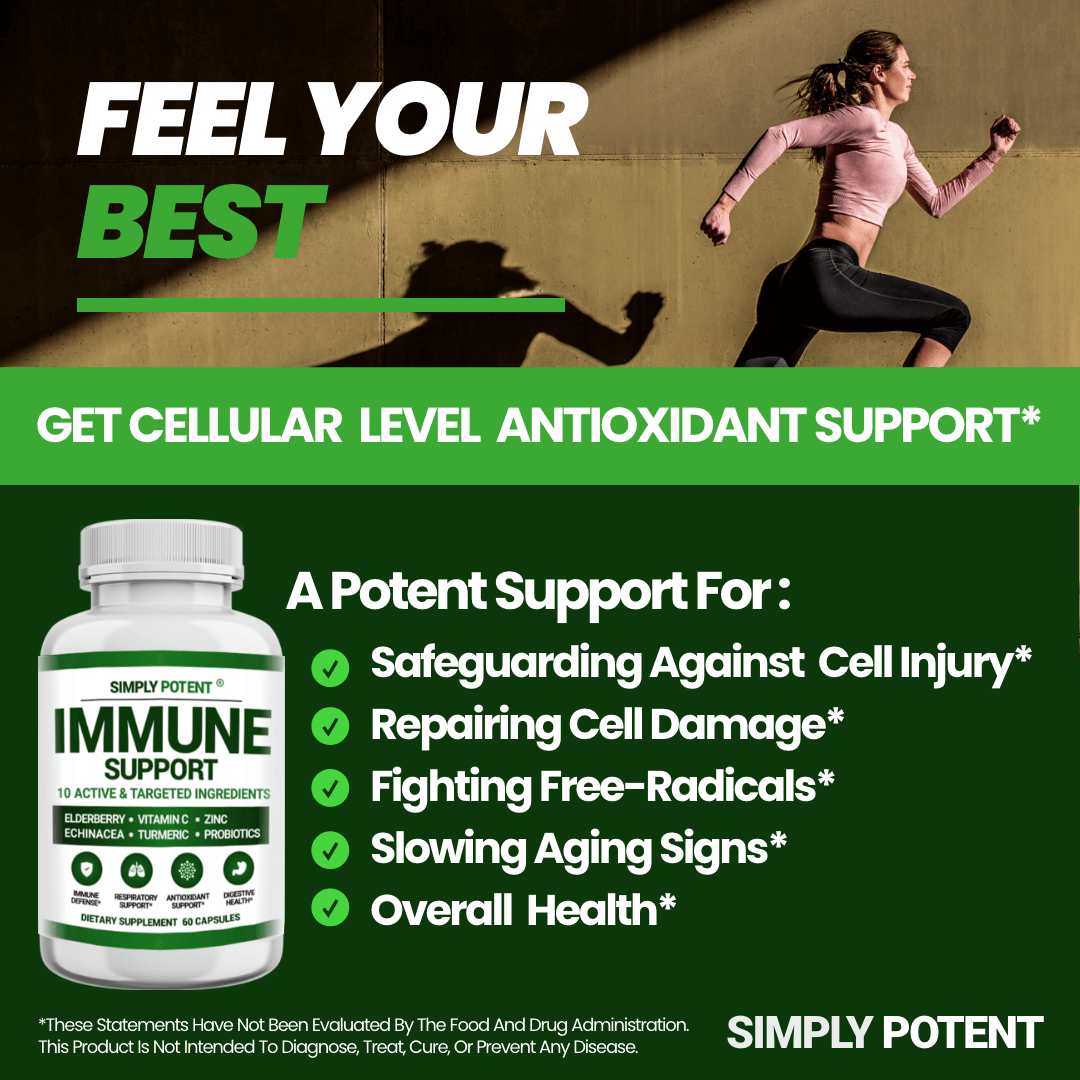 Simply potent immune supplement digestive support